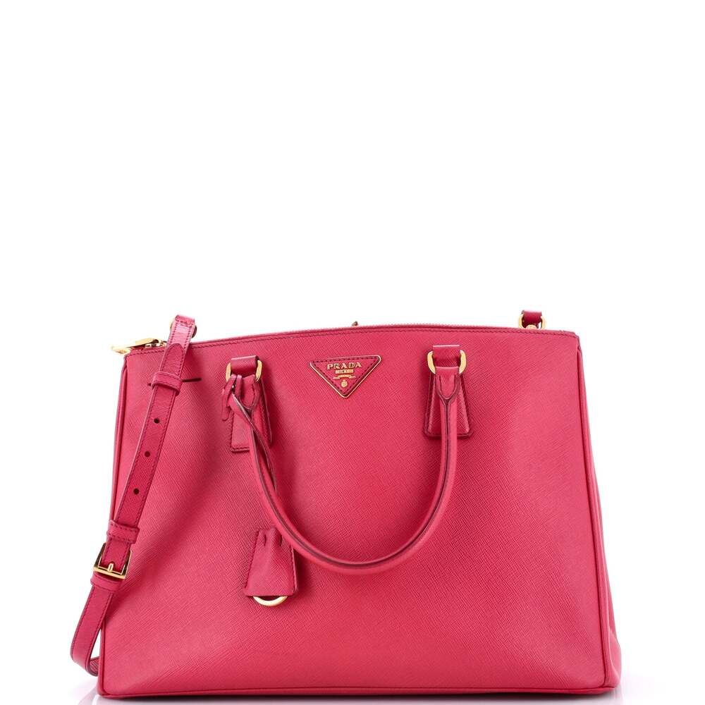 Prada Double Zip Lux Tote Saffiano #333537P10B